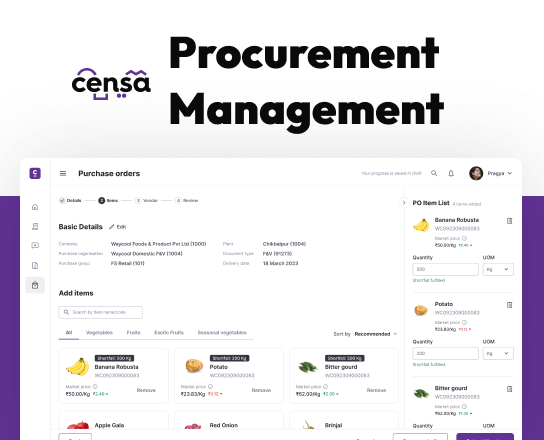 Censa Procurement app Thumbnail